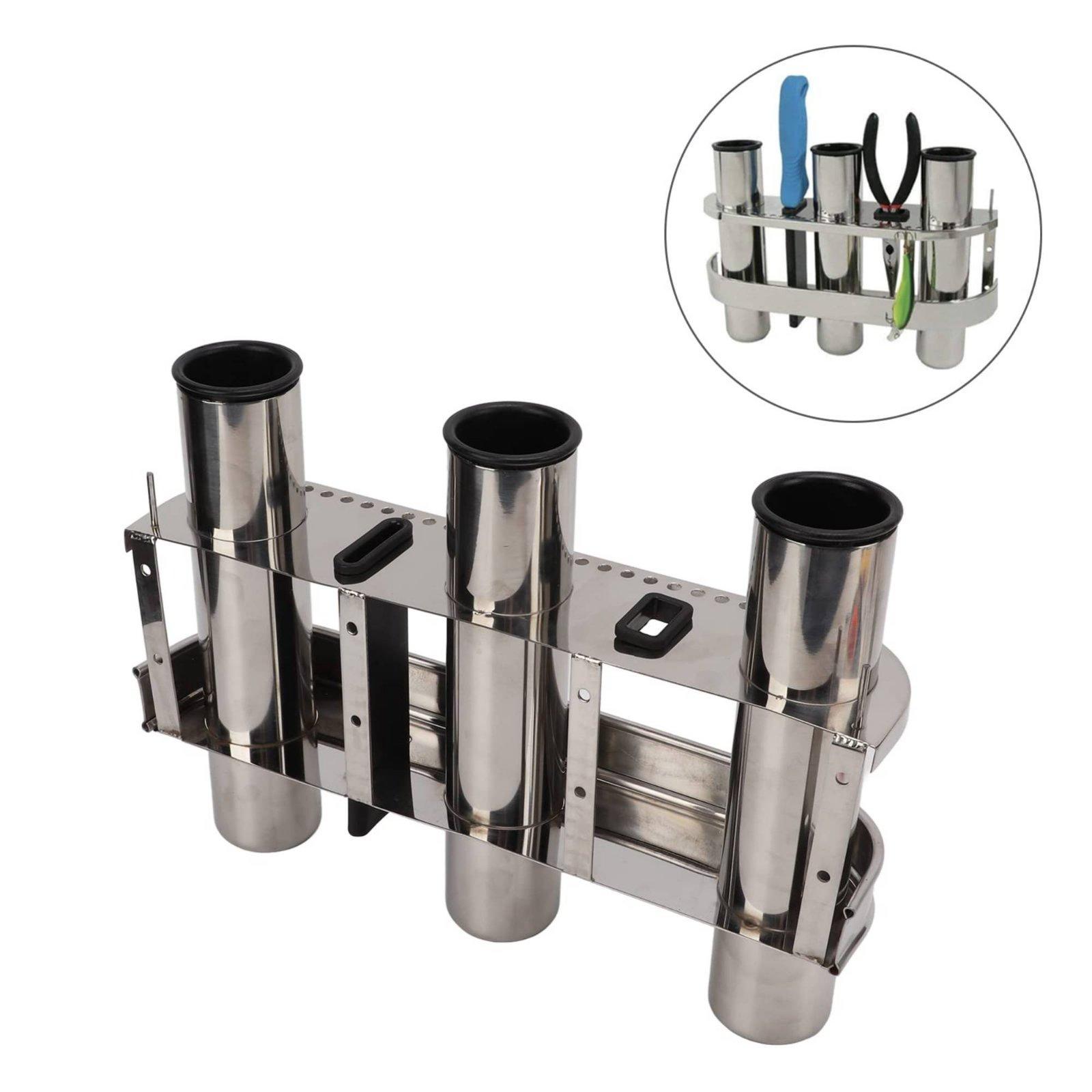 Fishing Kayak Rod Holder - Portacanne da Pesca Impermeabile in Acciaio