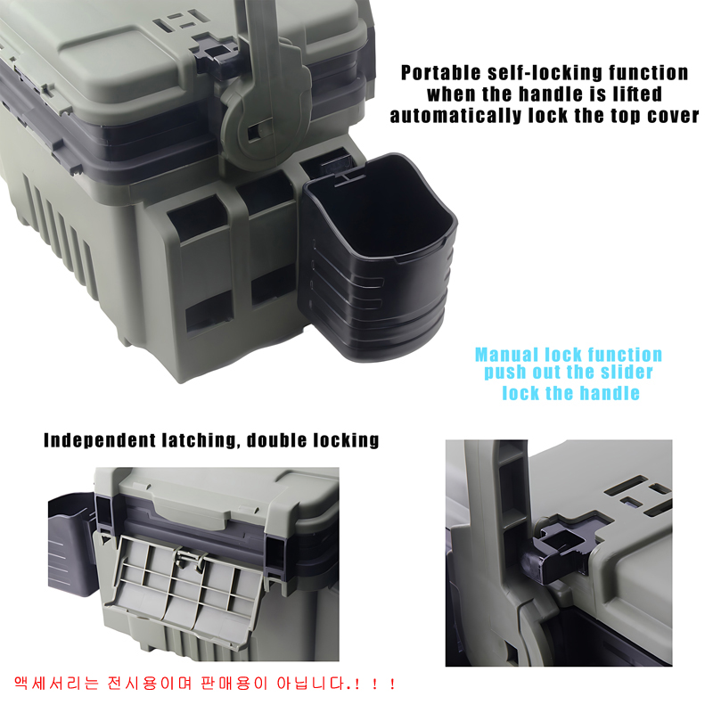Grande scatola da pesca organi - Fishing Kayak Crate recensione e prezzo