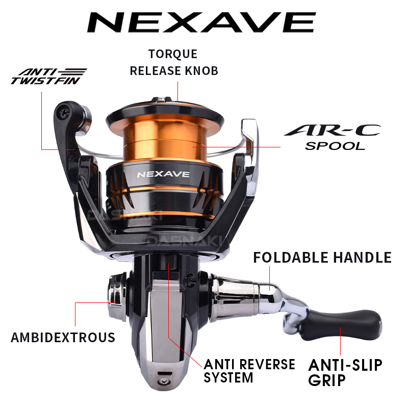 Mulinello da Spinning Shimano  - Daiwa Reel Fuego recensione e prezzo