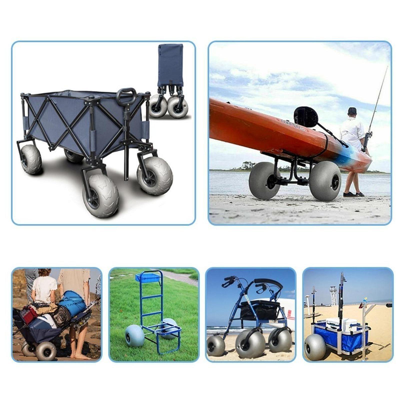 Ruote da Spiaggia per Carrello - Fishing Kayak Cart recensione e prezzo