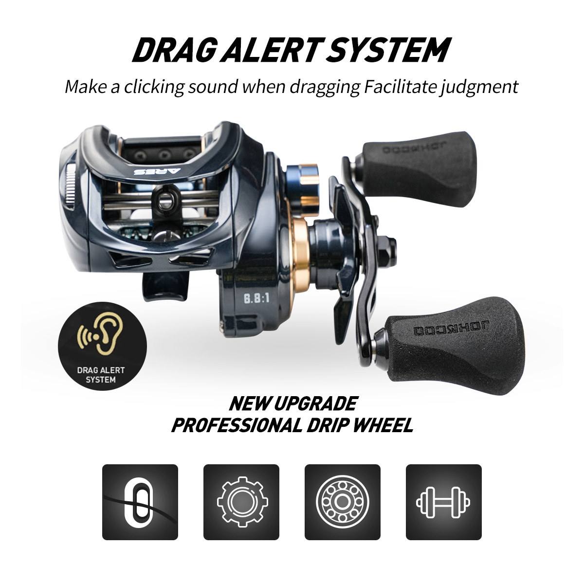 JOHNCOO Mulinello da baitcasti - Abu Garcia Reel Max recensione e prezzo